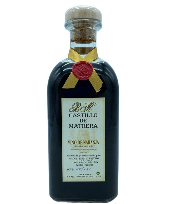 FRASCA VINO DE NARANJA 1L BODEGAS HOLGADO PRADO DEL REY CÁDIZ
