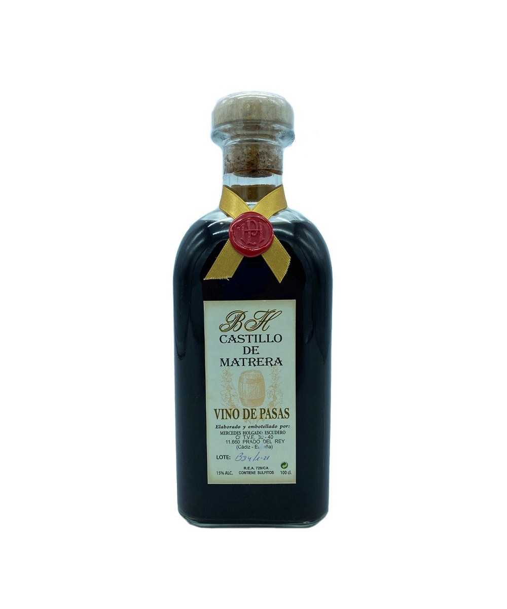 FRASCA VINO DE PASAS 1L BODEGAS HOLGADO PRADO DEL REY CÁDIZ