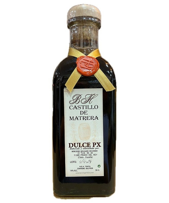 FRASCA DE VINO DULCE PEDRO XIMENEZ 500 ml BODEGAS HOLGADO PRADO DEL REY CÁDIZ