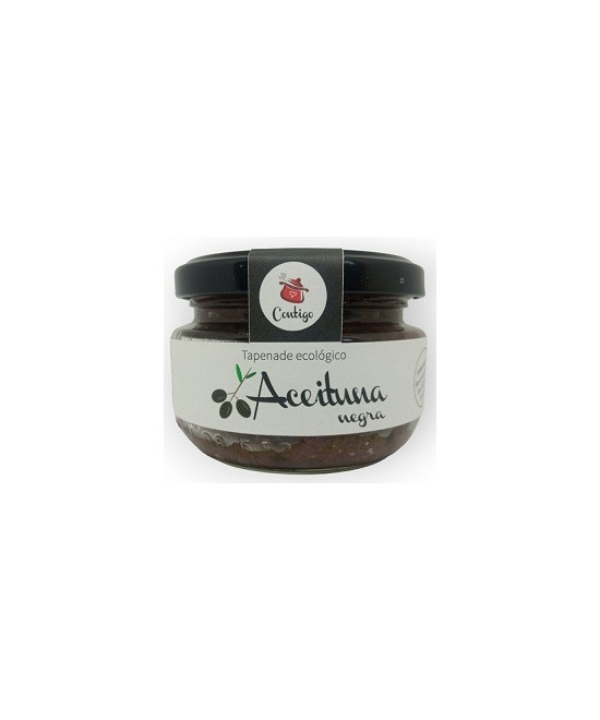 ACEITUNAS NEGRA TAPENADE ECOLÓGICO 120g CONTIGO CONSERVAS ARTESANALES