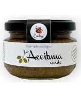 ACEITUNA VERDE TAPENADE ECOLÓGICO 120g CONTIGO CONSERVAS ARTESANALES