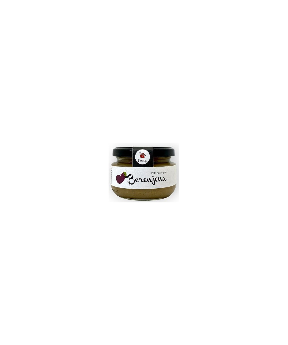 BERENJENA PATÉ ECOLÓGICO 120g CONTIGO CONSERVAS ARTESANALES