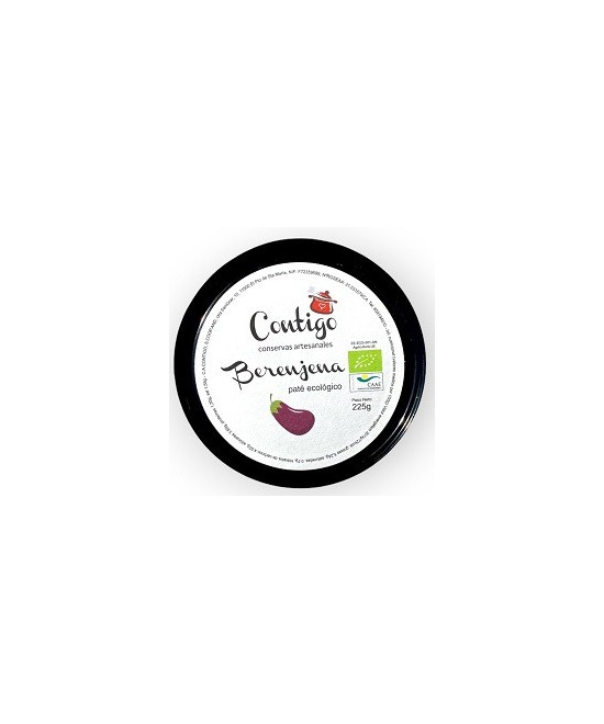 BERENJENA PATÉ ECOLÓGICO 225 GR CONTIGO CONSERVAS ARTESANALES
