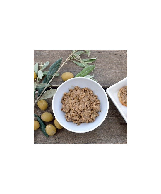 ACEITUNA VERDE TAPENADE ECOLÓGICO 120g CONTIGO CONSERVAS ARTESANALES