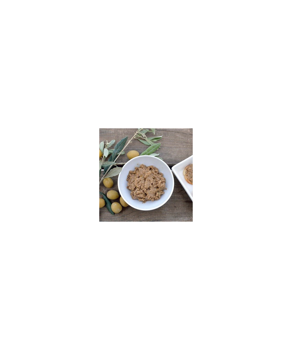 ACEITUNA VERDE TAPENADE ECOLÓGICO 120g CONTIGO CONSERVAS ARTESANALES