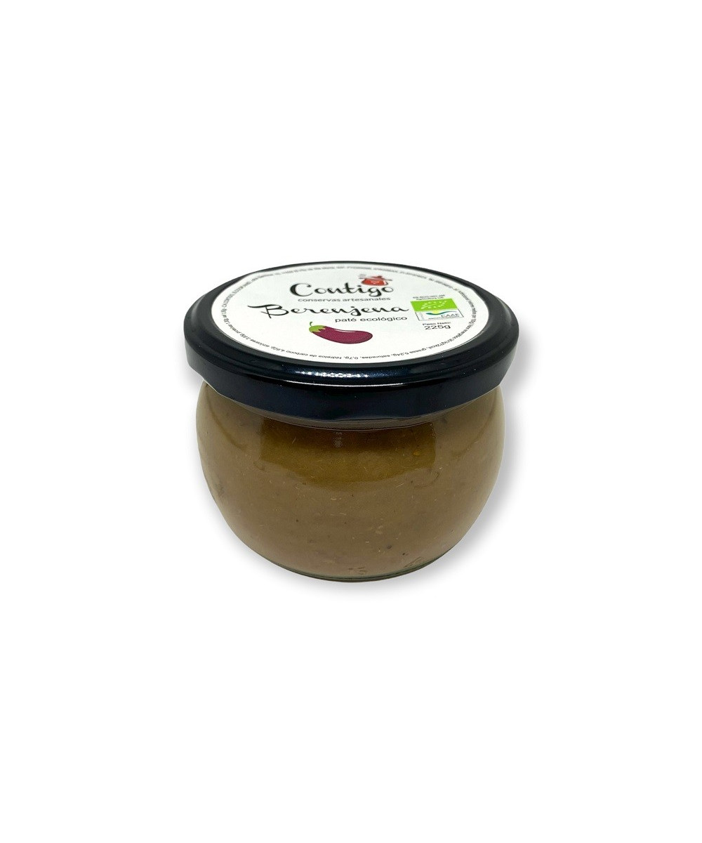 BERENJENA PATÉ ECOLÓGICO 225 GR CONTIGO CONSERVAS ARTESANALES