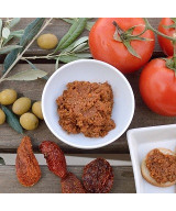 TOMATE SECO Y ACEITUNAS TAPENADE ECOLÓGICO 120 GR 