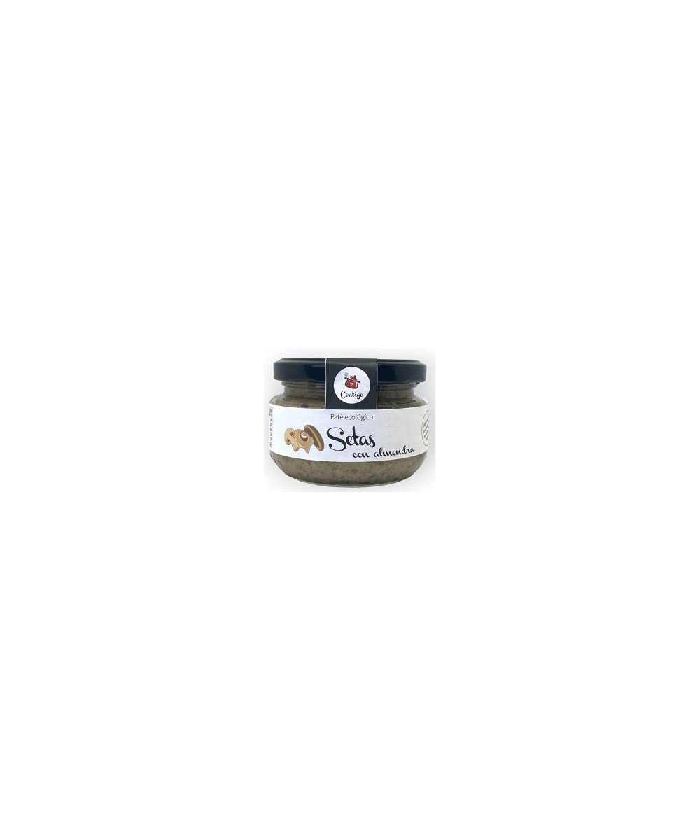SETAS CON ALMENDRA PATÉ ECOLÓGICO 120 g CONTIGO CONSERVAS ARTESANALES