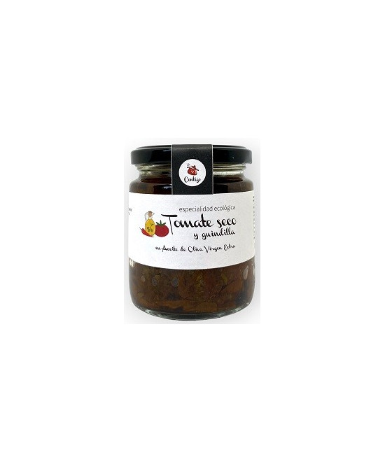 TOMATE SECO Y GUINDILLA 210g CONTIGO CONSERVAS ARTESANALES