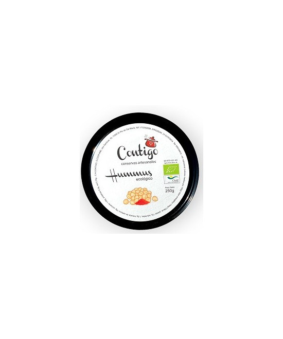 HUMMUS ECOLÓGICO 250 GR CONTIGO CONSERVAS ARTESANALES
