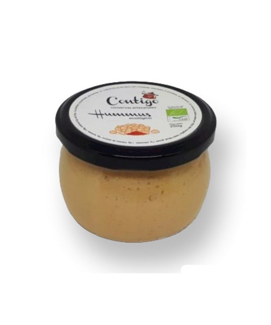 HUMMUS ECOLÓGICO 250 GR CONTIGO CONSERVAS ARTESANALES
