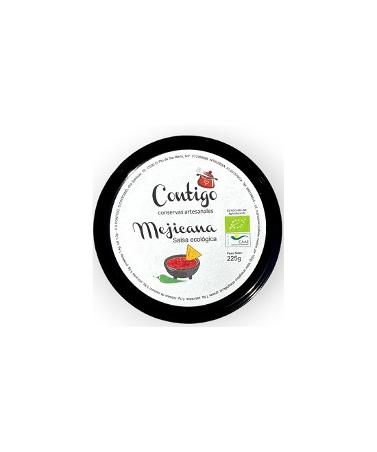SALSA MEJICANA ECOLÓGICA 225 GR CONTIGO