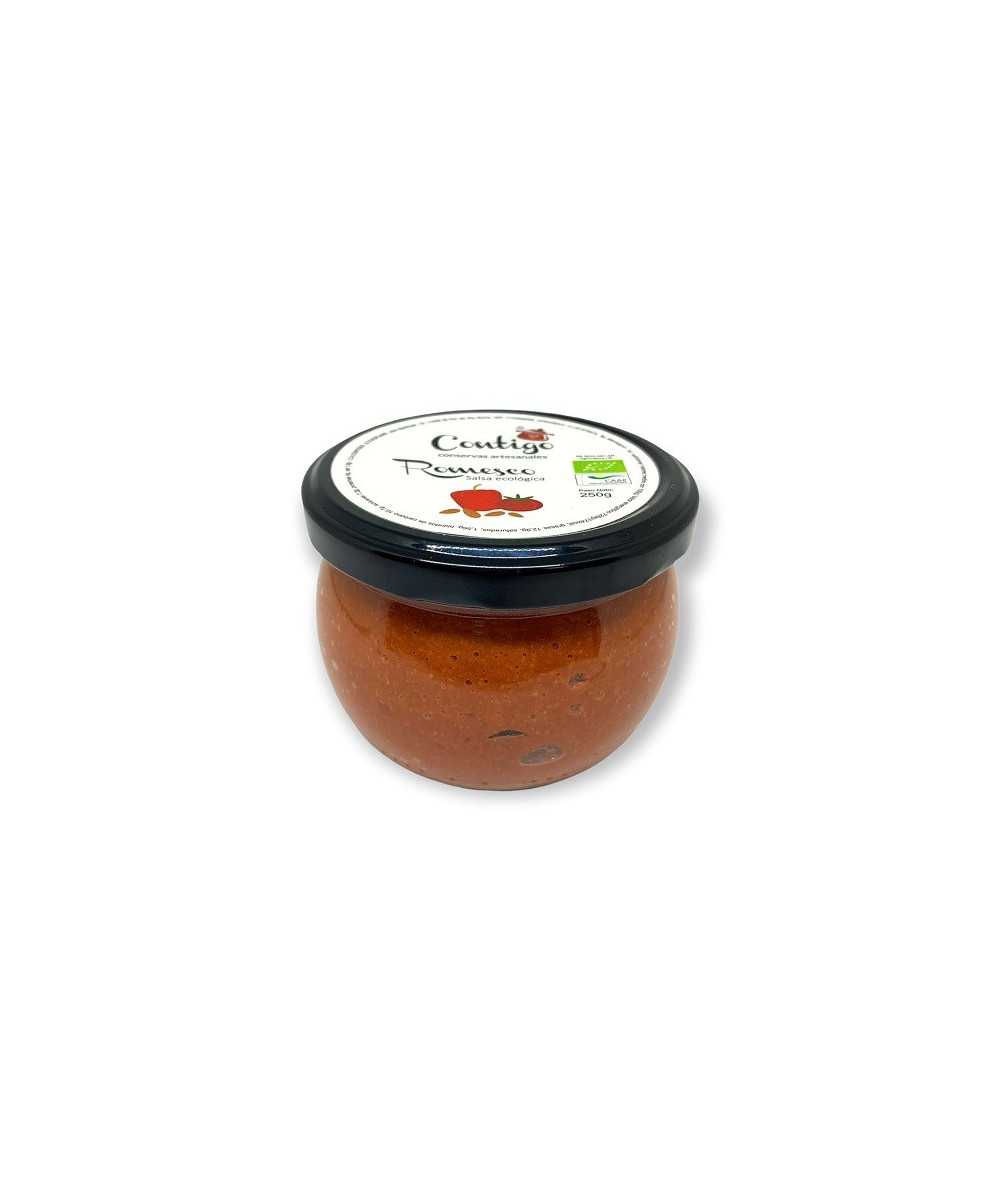 ROMESCO SALSA ECOLÓGICA 250 GR CONTIGO CONSERVAS ARTESANALES