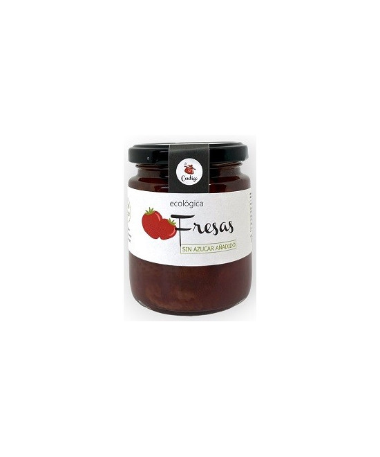 MERMELADA FRESAS 260g SIN AZUCAR AÑADIDO CONTIGO CONSERVAS ARTESANALES