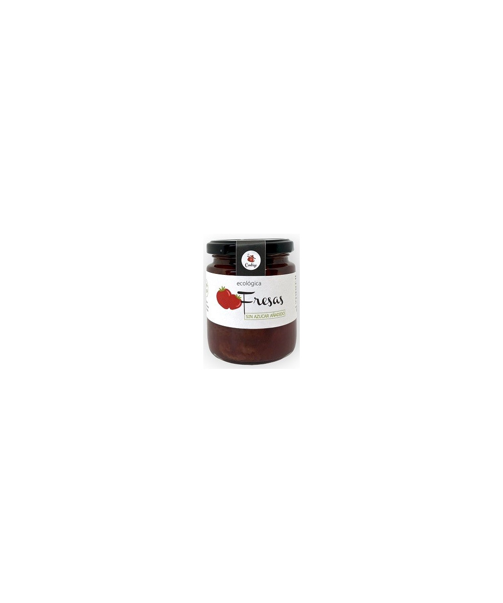 MERMELADA FRESAS 260g SIN AZUCAR AÑADIDO CONTIGO CONSERVAS ARTESANALES