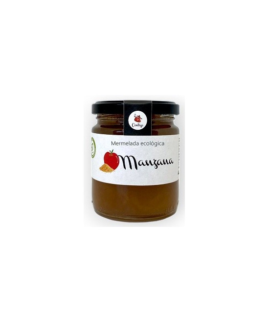 MERMELADA MANZANA AZÚCAR MORENO Y CANELA 260g CONTIGO CONSERVAS ARTESANALES