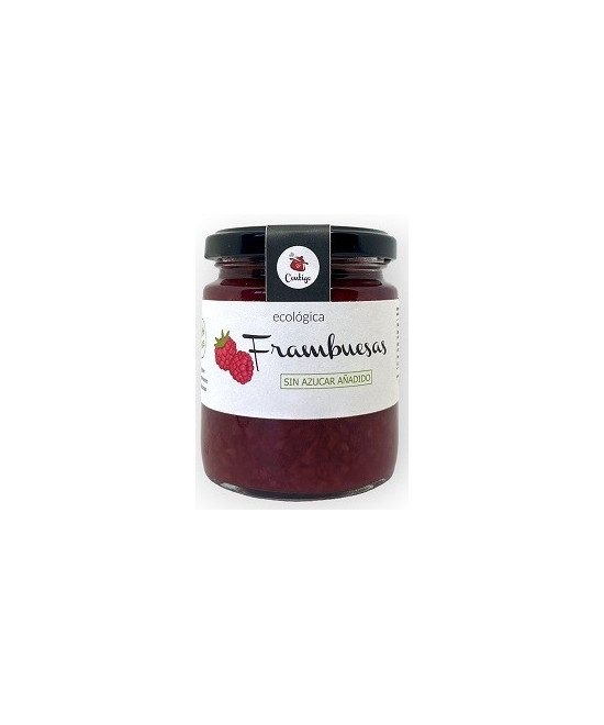 MERMELADA DE FRAMBUESAS SIN AZUCAR AÑADIDO 260g CONTIGO CONSERVAS ARTESANALES