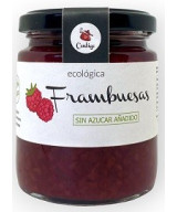 MERMELADA DE FRAMBUESAS SIN AZUCAR AÑADIDO 260g CONTIGO CONSERVAS ARTESANALES