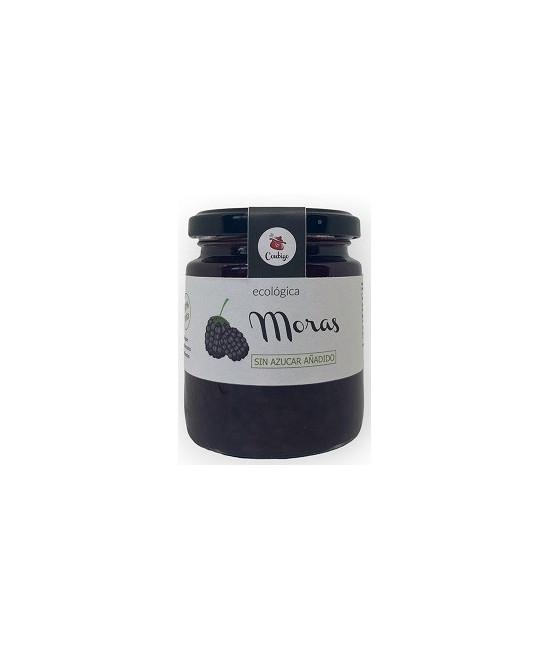 MERMELADA DE MORAS 260g SIN AZUCAR AÑADIDO CONTIGO CONSERVAS ARTESANAL