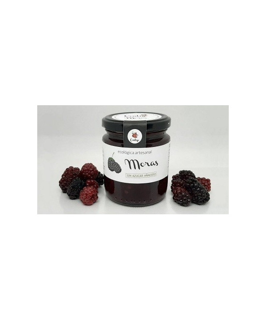 MERMELADA DE MORAS 260g SIN AZUCAR AÑADIDO CONTIGO CONSERVAS ARTESANALES