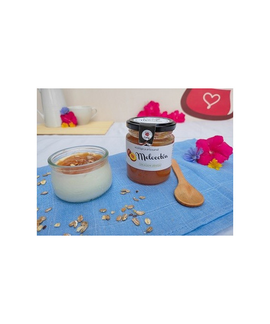 MERMELADA MELOCOTÓN 260g SIN AZUCAR AÑADIDO CONTIGO CONSERVAS ARTESANALES