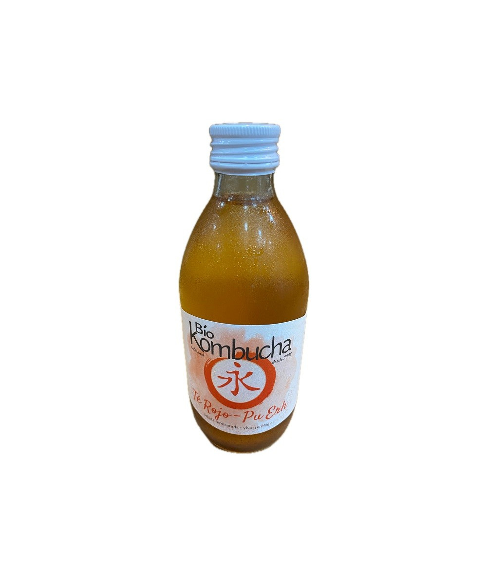 BIO KOMBUCHA ARTESANAL TÉ ROJO PU ERH 33CL LA KOMBUCHERÍA
