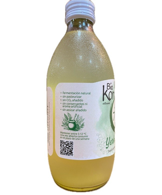 BIO KOMBUCHA YERBA MATE LA KOMBUCHERÍA LIRONA CONIL CÁDIZ 33CL