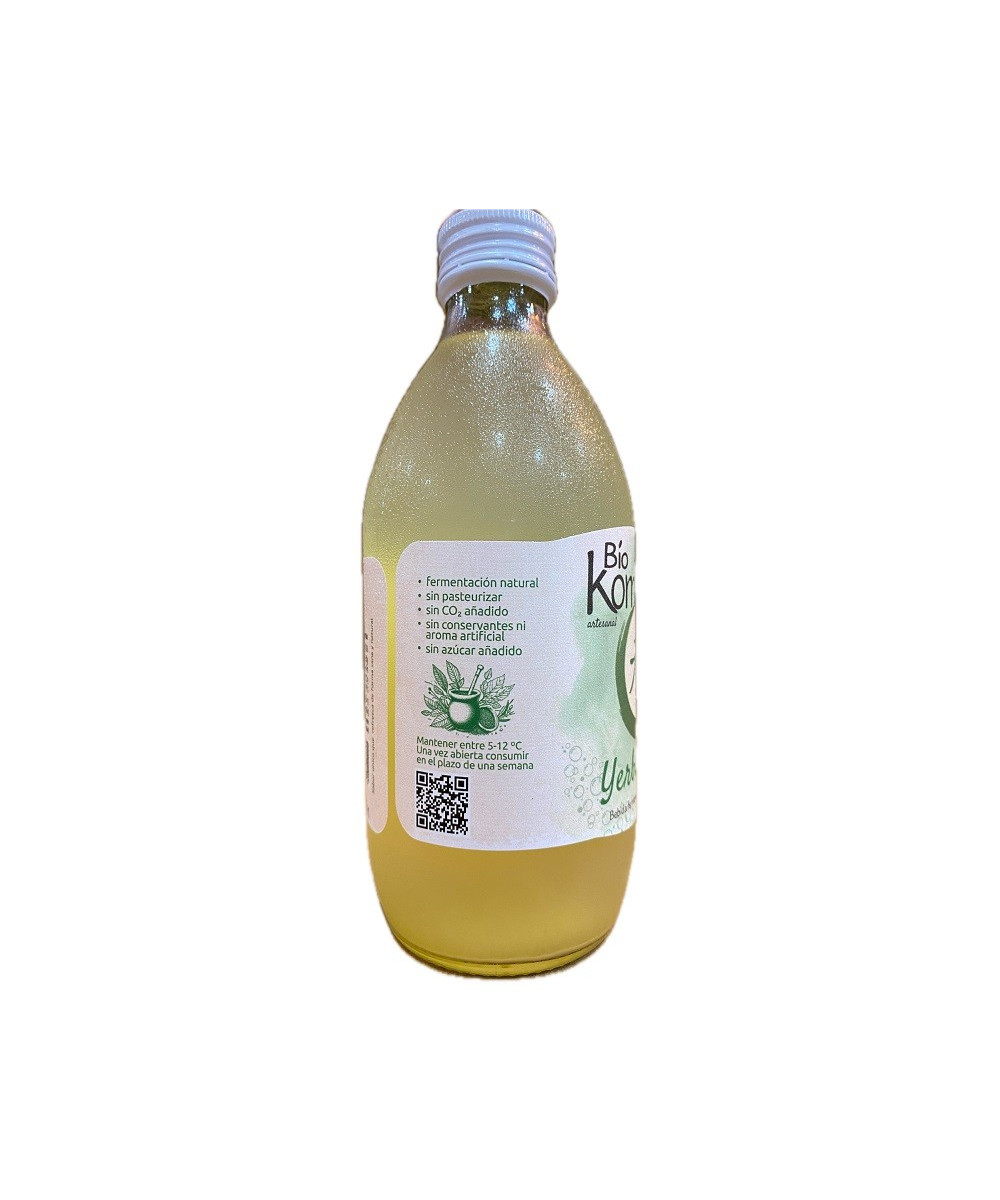 BIO KOMBUCHA YERBA MATE LA KOMBUCHERÍA LIRONA CONIL CÁDIZ 33CL