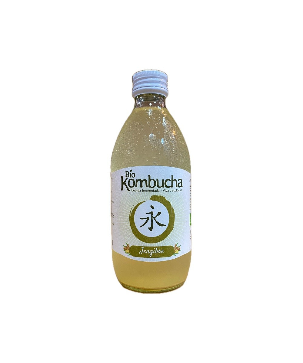 KOMBUCHA DE JENGIBRE 33 CL | BEBIDA FERMENTADA ARTESANAL DE CONIL DE LA FRONTERA, CÁDIZ