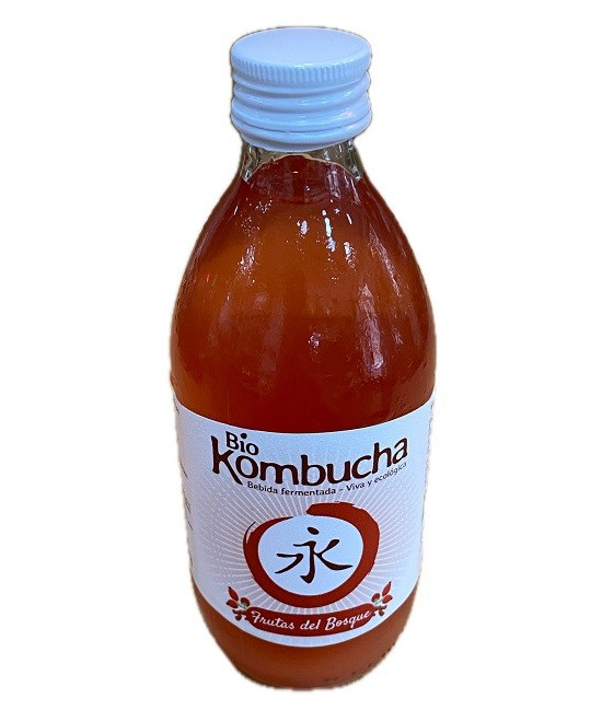 KOMBUCHA FRUTAS DEL BOSQUE 33 CL | BEBIDA FERMENTADA ARTESANAL DE CONIL DE LA FRONTERA, CÁDIZ