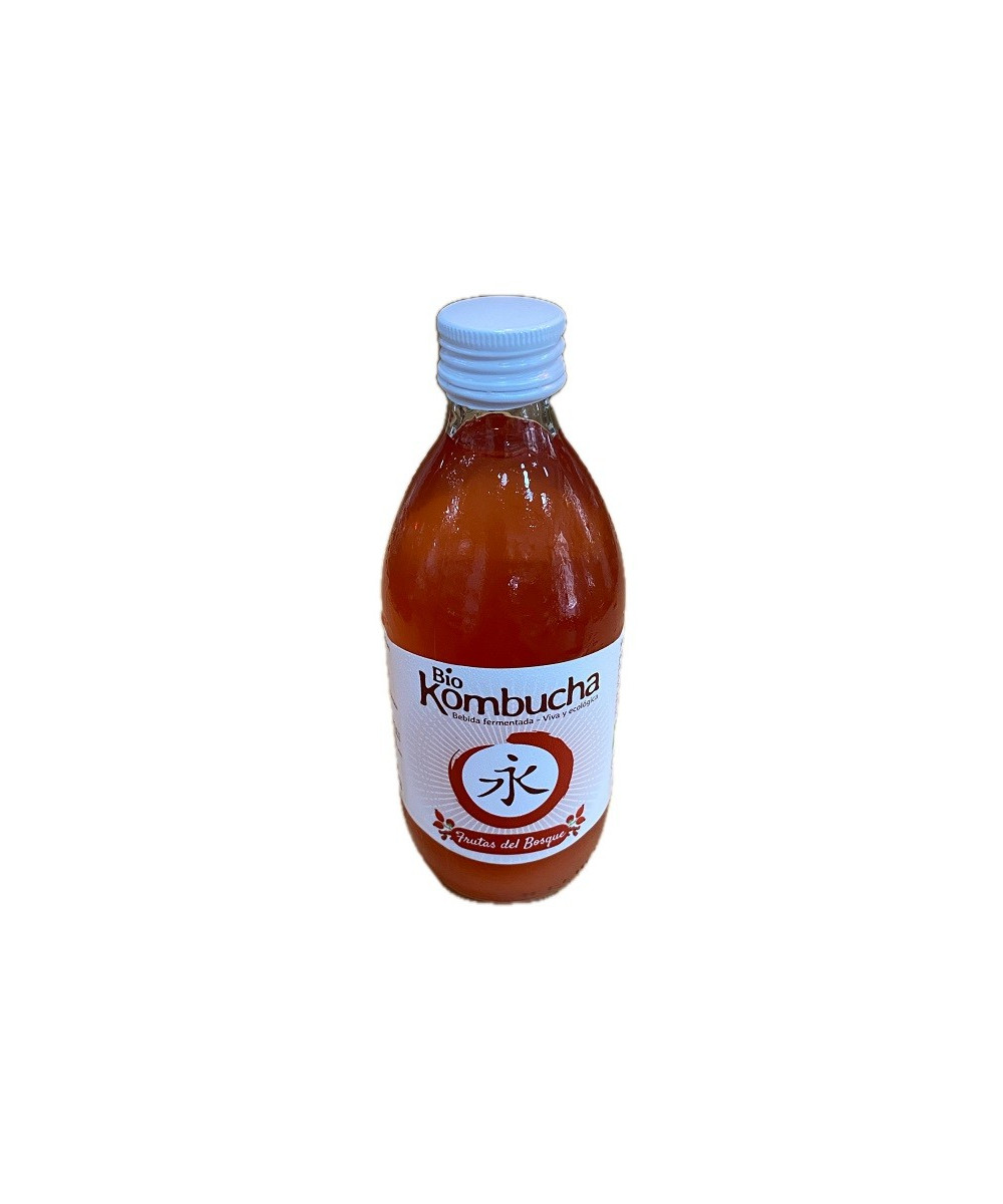 KOMBUCHA FRUTAS DEL BOSQUE 33 CL | BEBIDA FERMENTADA ARTESANAL DE CONIL DE LA FRONTERA, CÁDIZ