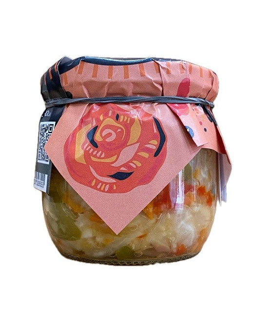 KIMCHI ECOLÓGICO VEJER 280 G a VEGETALES FERMENTADOS CRUDIVEGANO, SIN 