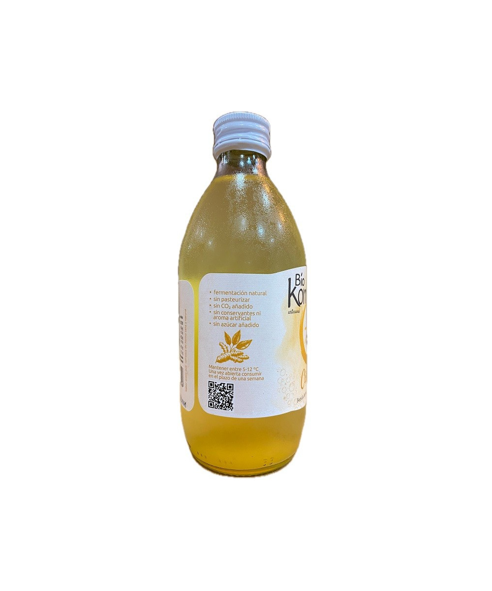 BIO KOMBUCHA CÚRCUMA LA KOMBUCHERÍA LIRONA CONIL CÁDIZ 33CL
