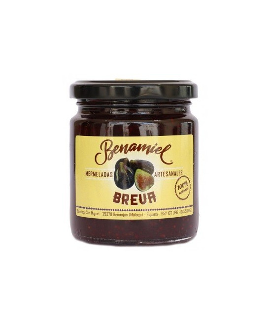 MERMELADA DE BREVA TARRO 280g. BENAMIEL SIERRA DE GRAZALEMA