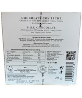 CHOCOLATE ARTESANO CON LECHE 40g PANCRACIO
