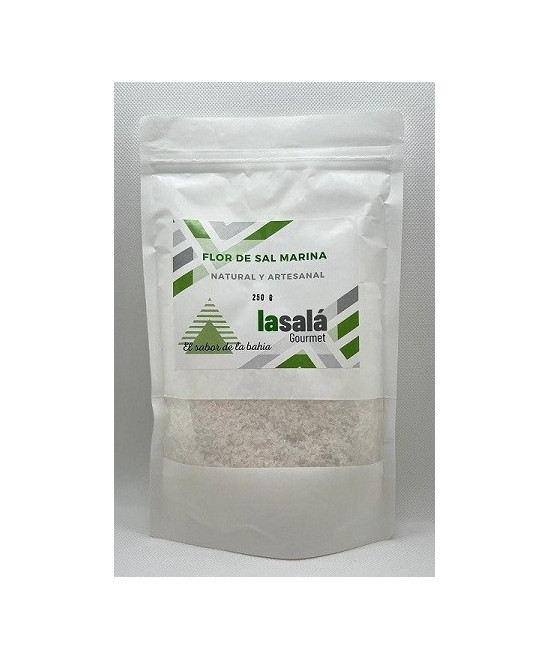 FLOR DE SAL LA SALÁ GOURMET 250G – JOYA MARINA ARTESANAL DE CÁDIZ