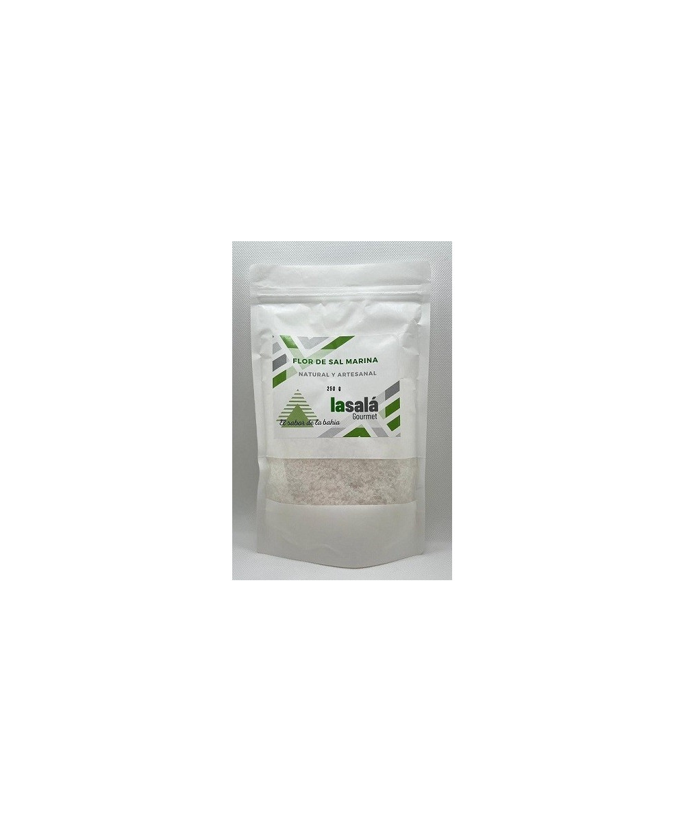 FLOR DE SAL LA SALÁ GOURMET 250G – JOYA MARINA ARTESANAL DE CÁDIZ