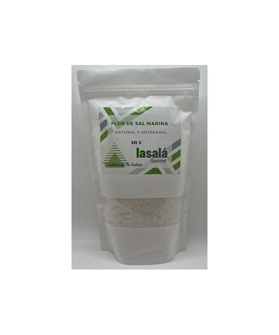 FLOR DE SAL LA SALÁ GOURMET 500G – SAL ARTESANAL PREMIUM DE CÁDIZ