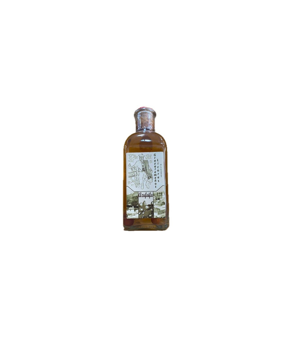 LICOR DE AZUFAIFA 500 ml. GRAZALEMEÑOS LICORES ARTESANOS