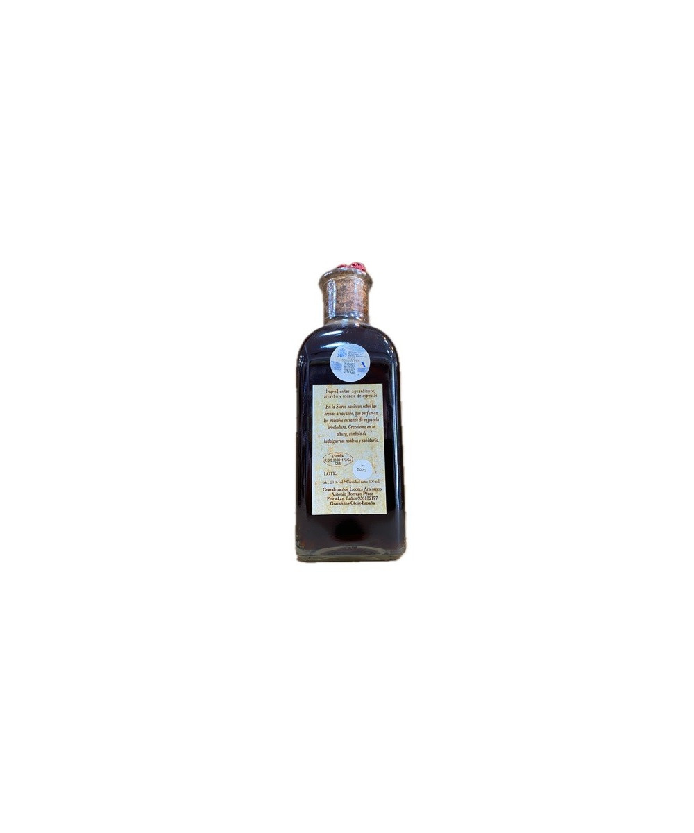 LICOR DE ARRAYÁN 500 ml. GRAZALEMEÑOS LICORES ARTESANOS