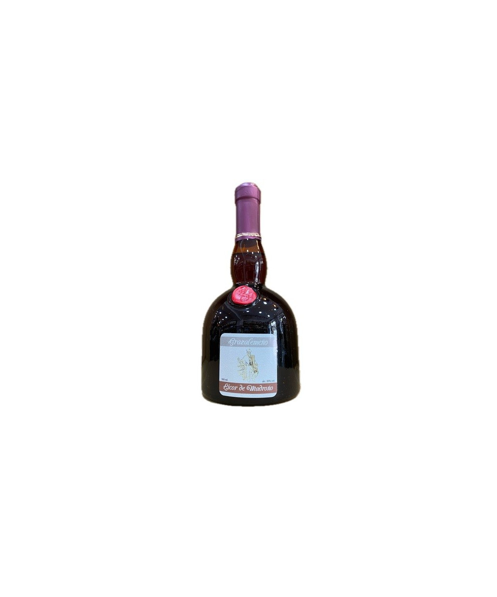 LICOR DE MADROÑO 500 ml. GRAZALEMEÑOS LICORES ARTESANOS