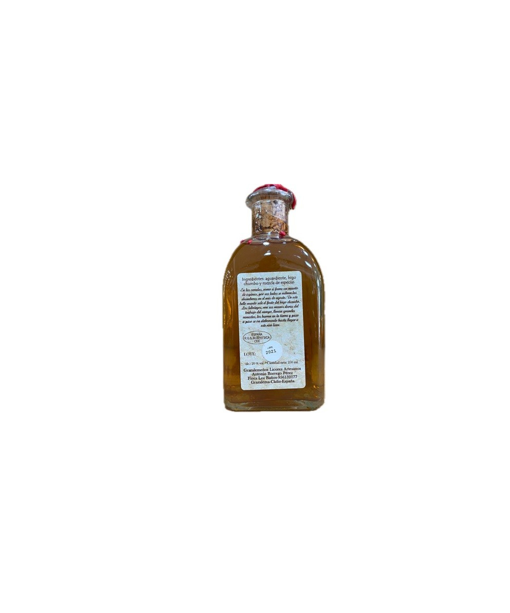 LICOS DE HIGO CHUMBO 250 ml. GRAZALEMEÑOS LICORES ARTESANOS