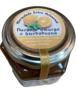 MERMELADA ARTESANA DE NARANJA AMARGA CON HIERBABUENA 120G – SABOR ÚNICO DESDE LA SIERRA DE CÁDIZ