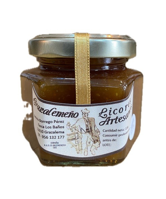 MERMELADA ARTESANA DE NARANJA AMARGA CON HIERBABUENA 120G – SABOR ÚNICO DESDE LA SIERRA DE CÁDIZ