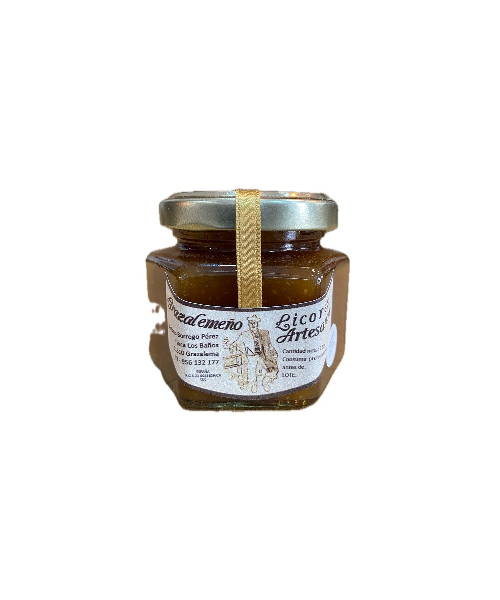 MERMELADA ARTESANA DE NARANJA AMARGA CON HIERBABUENA 120G – SABOR ÚNICO DESDE LA SIERRA DE CÁDIZ