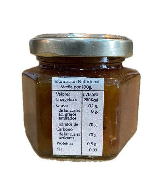 MERMELADA ARTESANA DE NARANJA AMARGA CON HIERBABUENA 120G – SABOR ÚNICO DESDE LA SIERRA DE CÁDIZ