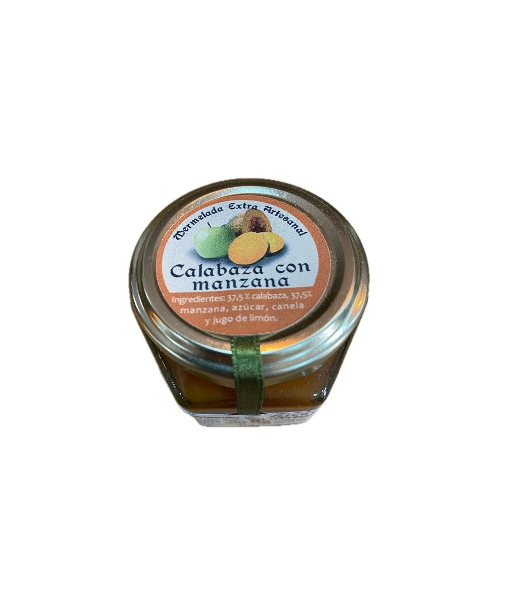 MERMELADA ARTESANA DE CALABAZA Y MANZANA 120G – ELABORACIÓN TRADICIONAL DE GRAZALEMA