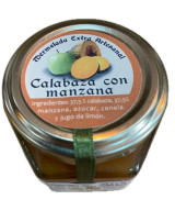 MERMELADA ARTESANA DE CALABAZA Y MANZANA 120G – ELABORACIÓN TRADICIONAL DE GRAZALEMA