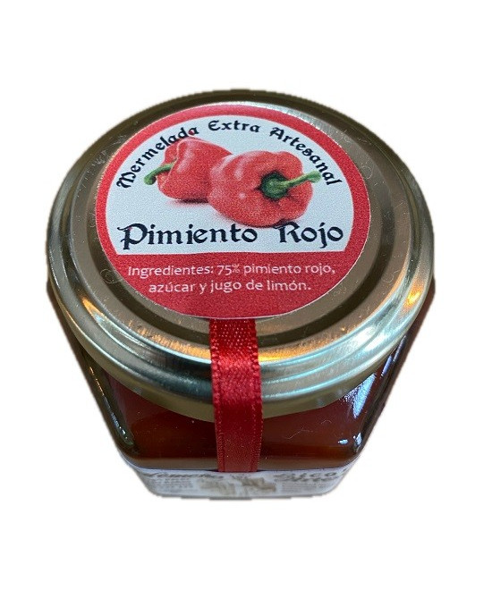MERMELADA ARTESANA DE PIMIENTOS ROJOS 120G – SABOR GOURMET DESDE GRAZALEMA (CÁDIZ)