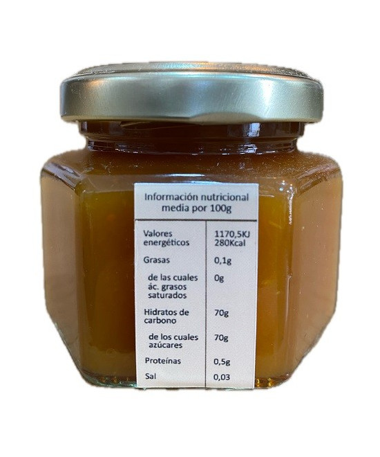 MERMELADA ARTESANA DE CALABAZA Y MANZANA 120G – ELABORACIÓN TRADICIONAL DE GRAZALEMA